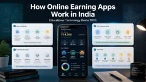 How Online Earning Apps Work in India